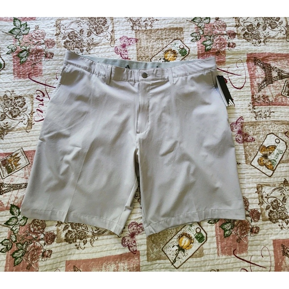 Adidas Men's Woven Golf‎ Shorts Size 40 x 8.5" Grey 2 ADVR0838 - Picture 5 of 10